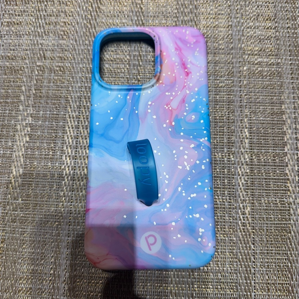 Loopy Blue and Pink Phone Case